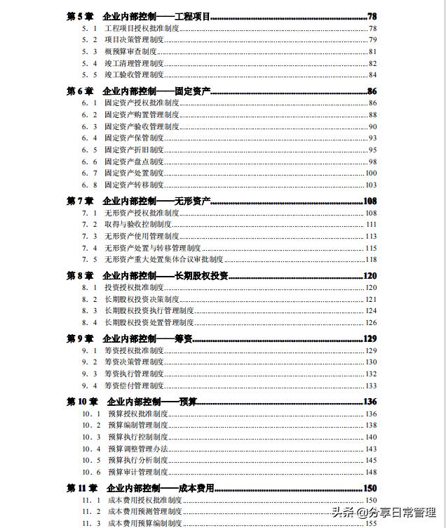 全套企業(yè)內(nèi)控管理制度，低調推薦！（附帶流程手冊細則匯編）（企業(yè)內(nèi)控管理制度范本）